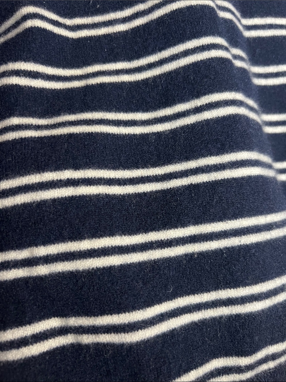 J. Crew Navy Italian Cashmere Crewneck Sweater - Picture 4 of 7
